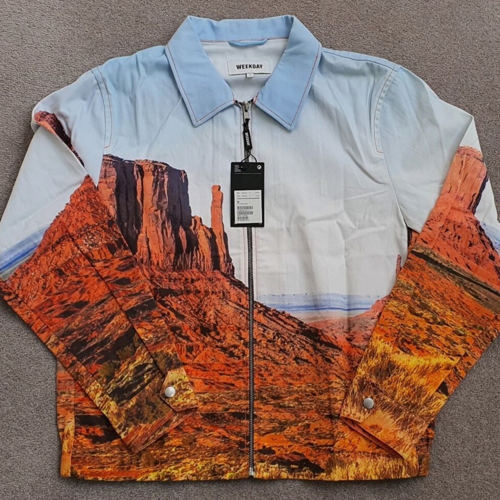 Weekday Scenic Print Jacket